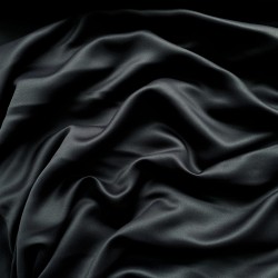 Светозатемняющая ткань для штор &quot;Блэкаут&quot; 95% (Blackout), цвет Черный (на отрез)  в Хабаровске