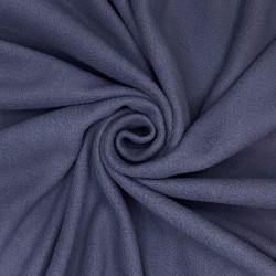 Ткань Флис Односторонний 130 гр/м2, цвет Темно-серый (на отрез)  в Хабаровске