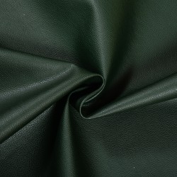 Эко кожа (Искусственная кожа), цвет Темно-Зеленый (на отрез)  в Хабаровске