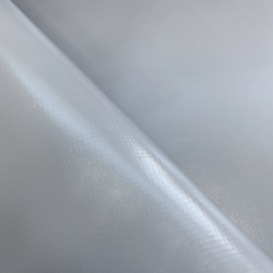 Ткань ПВХ 450 гр/м2, Серый (Ширина 160см), на отрез  в Хабаровске