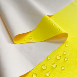 Водонепроницаемая Дышащая Мембранная ткань PU 10'000, цвет Жёлтый (на отрез)  в Хабаровске